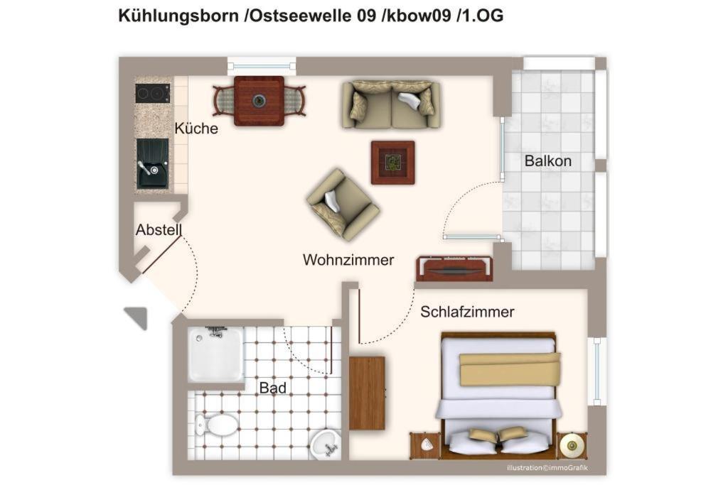 Ostseewelle Ostseewelle 009 Ostseebad Kühlungsborn Exterior foto